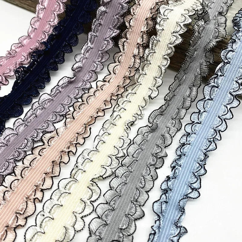Description Picture 2 of item2 Yards 20mm Elastic Hair Band Ribbon Lace Sewing Trim Handmade  DIY
