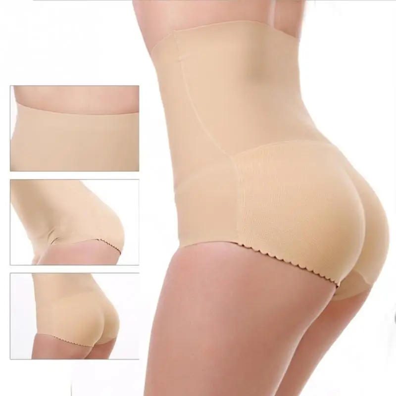 Description Picture 2 of itemWomen Sexy Shaper Underwear Butt Lift Briefs Fake Ass Hip Up Padded Lingerie Butt Enhancer Panties Push Up Seamless Underwear