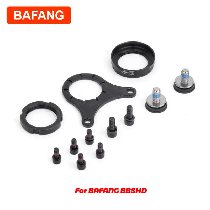 Description Picture 6 of itemBafang 8FUN Mid Motor Kits Mounting Part BBS01B BBS02B BBSHD 68MM 73MM 100MM 120MM Bracket Bottom Installation Screw Nut Gasket