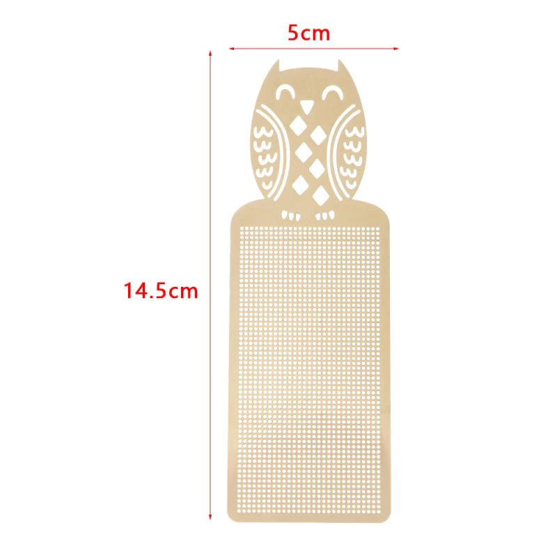 Description Picture 2 of itemHot Sale Counted Needlework Cute DIY Craft Cross Stitch Bookmark Metal Embroidery Crafts Cross-Stitching Tools Accessories