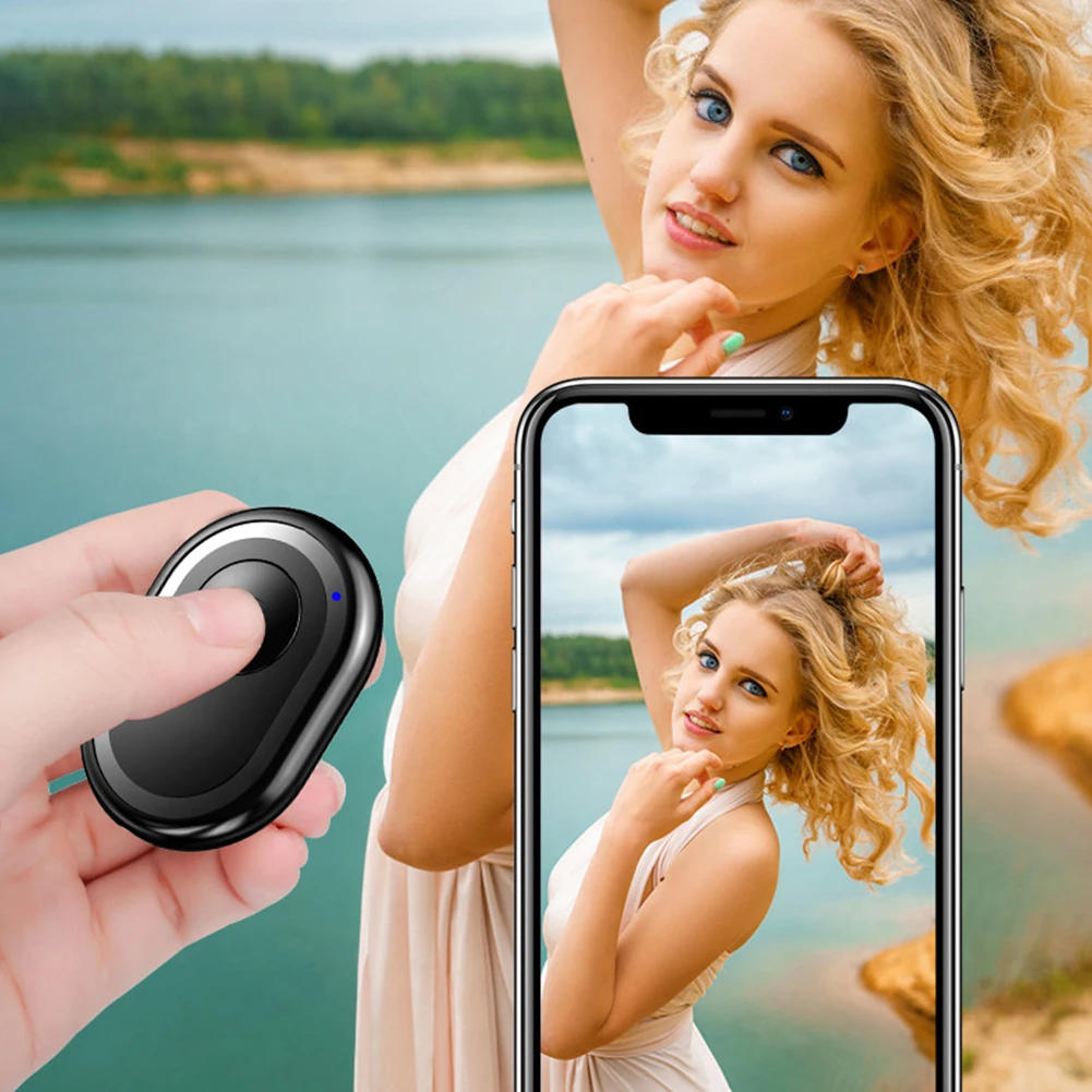 Description Picture 6 of itemMini Wireless Controller Bluetooth-compatible Remote Control Button Photo Self-timer Shutter Release Selfie For Android IOS