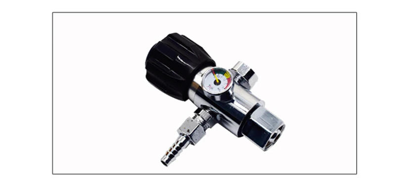 Description Picture 2 of itemAlloy Mini Oxygen Regulator Oxygen Pressure Reducing Regulators Valve G5/8 Oxygen Pressure Reducer Anti Fall Welding Gas Meter