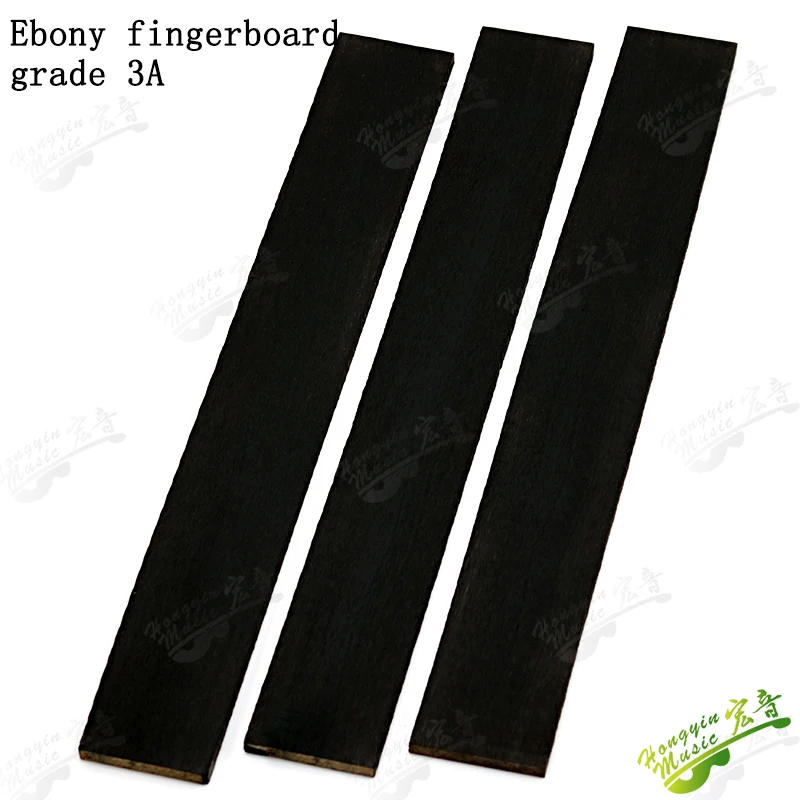 Description Picture 3 of item3A A B African ebony guitar Ebony fingerboard wool board ballad classical electric guitar wood material accessories