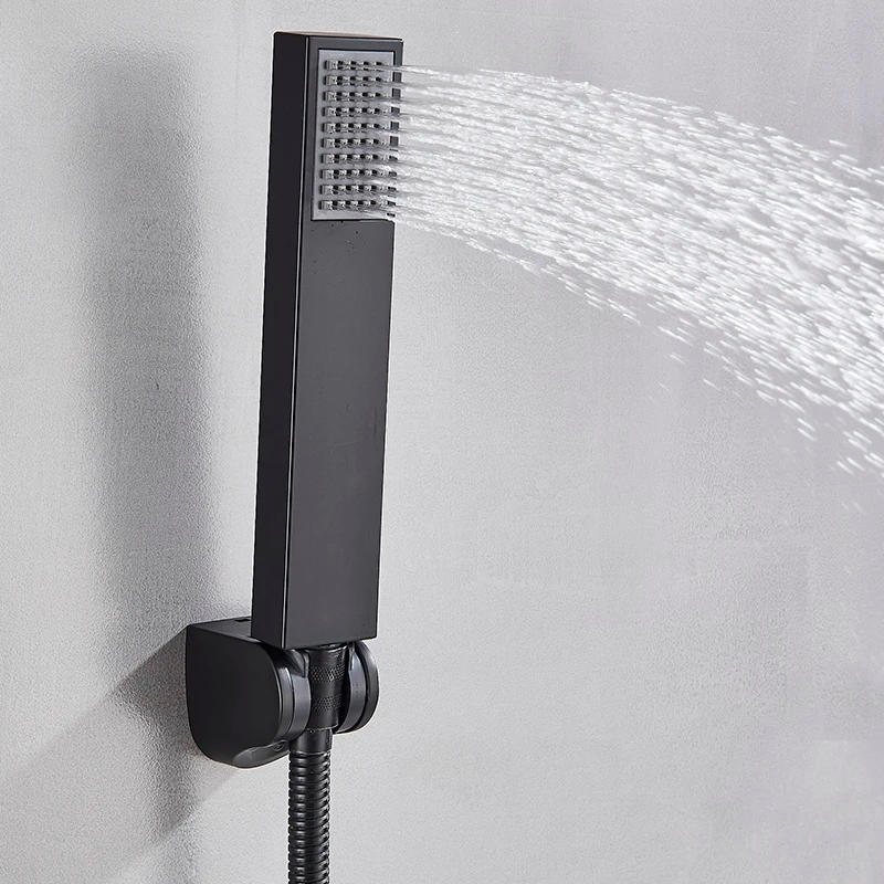 Description Picture 4 of itemMYQualife Matte Black Bathroom Faucet 2 Function Bathtub Facuet  Wall Mounting Cold and Hot Shower Faucet