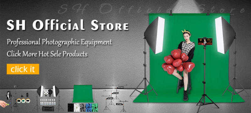 Description Picture 2 of itemSH Photo Studio Softbox Light Kit Photographic Equipment Four Lamp Holders Continuous Light System With E27 Bulb Accessories