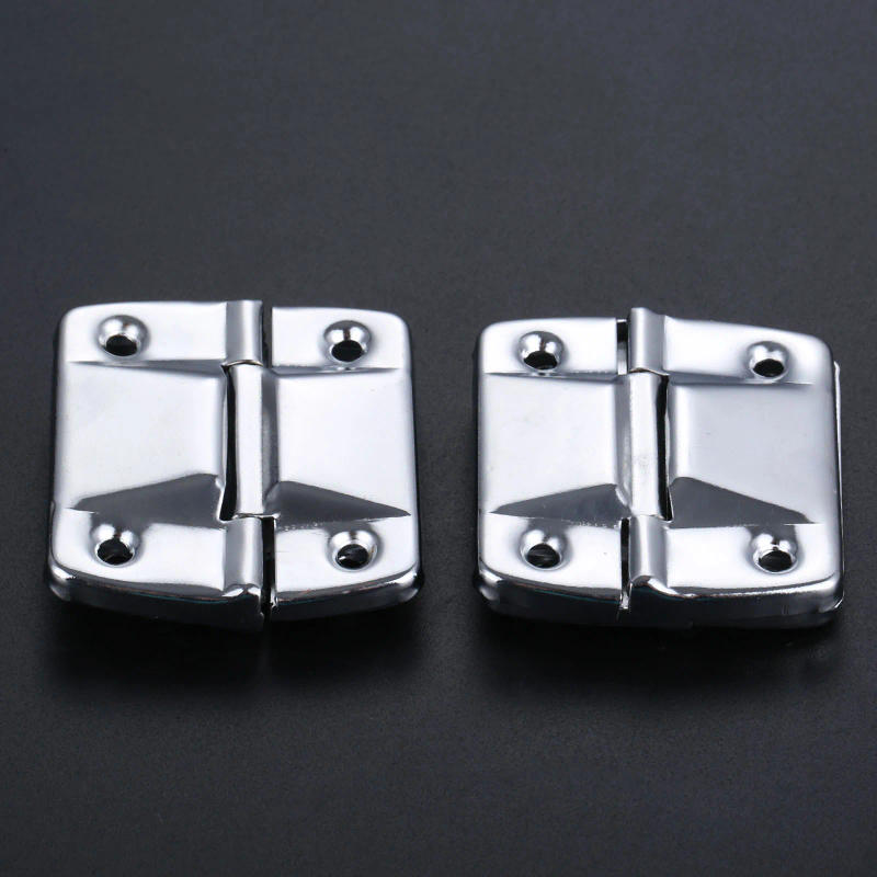Description Picture 4 of item2Pcs 51*47mm Toolbox Metal Support Hinge Suitcase Box Luggage Support Positioning Hinge For Door Window Furniture Hardware