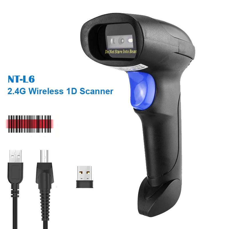 Description Picture 4 of itemNETUM L5 Wired 2D Barcode Scanner AND NT-L8 Wireless QR Bar Code Reader pdf417 for MAC OS, Windows