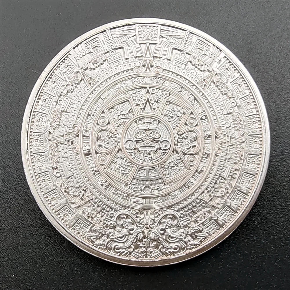 Description Picture 6 of itemOne Troy Ounce 999 Fine Silver Copy America Medal Commemorative Badge Non-currency Mexico Coin   Collectible Blister