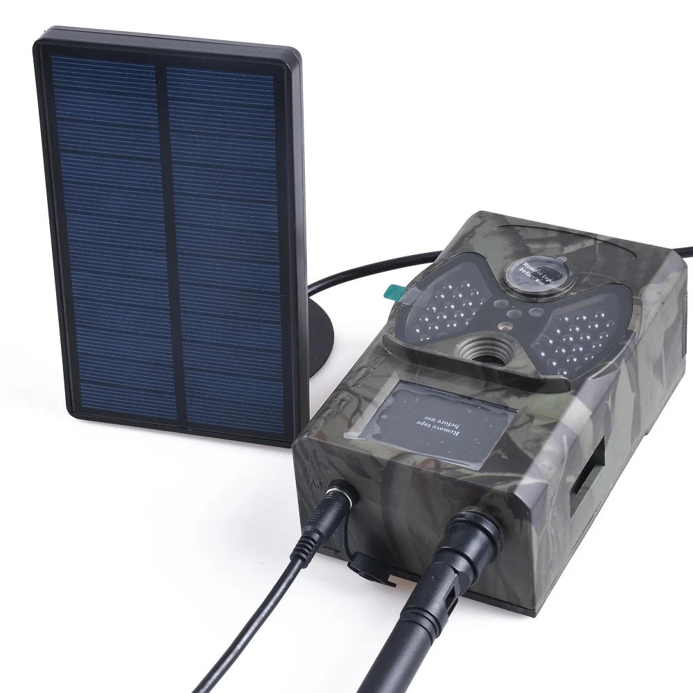 Description Picture 5 of itemHunting Camera Solar Panel Charger Battery External Power For SUNTEK Trail Cameras HC300M HC300 HC700M/G/A Wildlife Camera