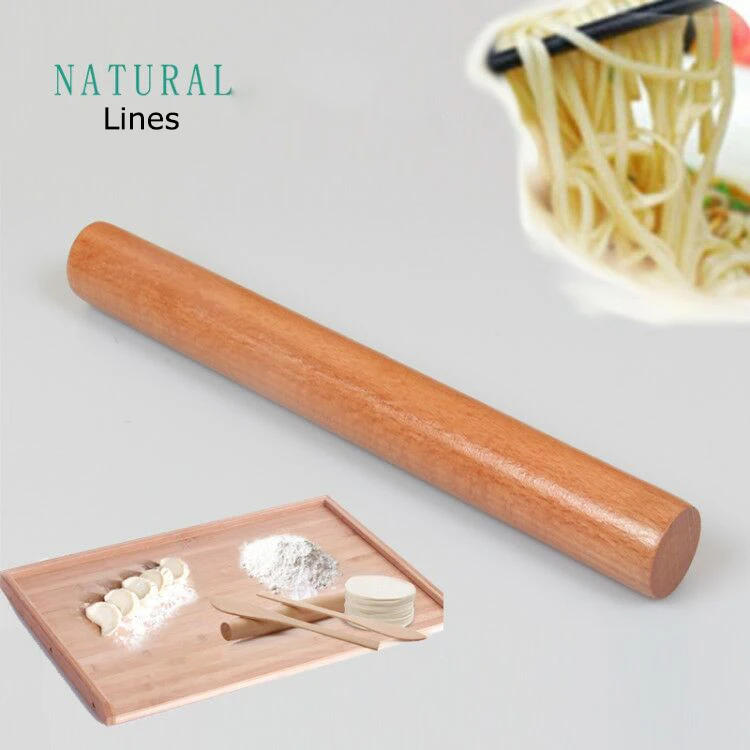 Description Picture 4 of itemNew 5 sizes kitchen wooden rolling pin dough roll dough baking kitchen cooking tool accessories 16/30/50CM