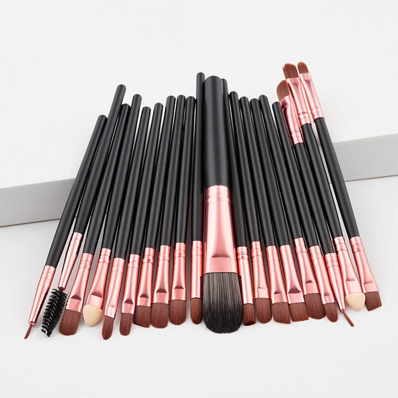Description Picture 5 of item2/5/8/20Pcs Makeup Brushes Tool Set Cosmetic Powder Eye Shadow Foundation Blush Blending Beauty Make Up Brush Maquiagem New Hot