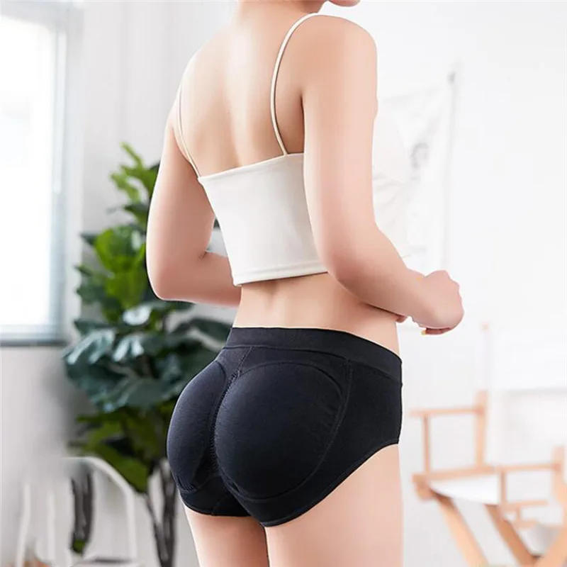Description Picture 6 of itemWomen Sexy Padded Push Up Panties Butt Lifter Shaper Ass Buttocks Hip Pads Invisible Control Panties Briefs Underwear Lingerie