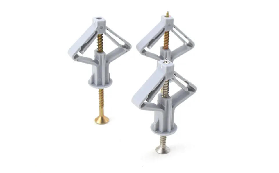 Description Picture 5 of item100pcs Expansion Drywall Anchor Kit With Screws Self Drilling Wall Home Pierced Special For Nylon Plastic Gypsum Board