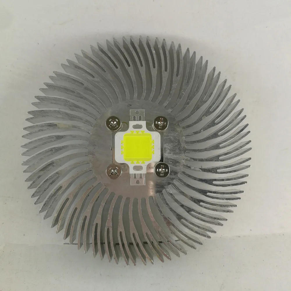 Description Picture 3 of itemRound LED Heatsink Radiator Aluminum 10W Heat Sink Radiator for Household Lamp Radiator Replaceable