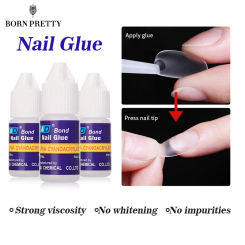3g Nail Glue Fast Dry Adhesive Acrylic Art False Tips 3D Decoration Nail Rhinestone Nail Glue False Tip Manicure Nail Art Tools