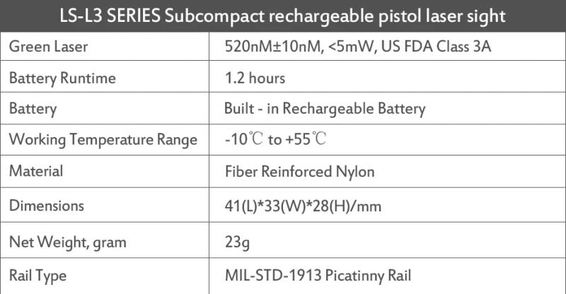 Description Picture 3 of itemGlock Laser Sight Taurus G2C G3 TORO Pistol, Green Blue Red Lasers Scope Weapons, Bore Pistol for PT111 1911 Beretta PX4 Handgun