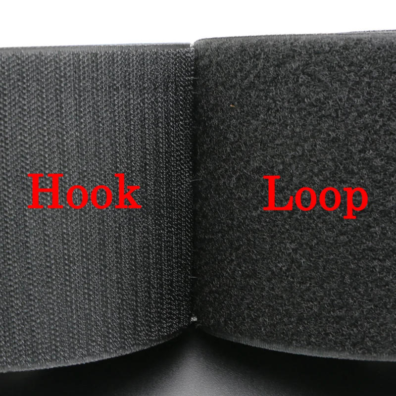 Description Picture 4 of itemBaiann 100mm Non-adhesive Hook and Loop fastener Tape Sewing-on the hooks adhesive Magic tape DIY Black and White