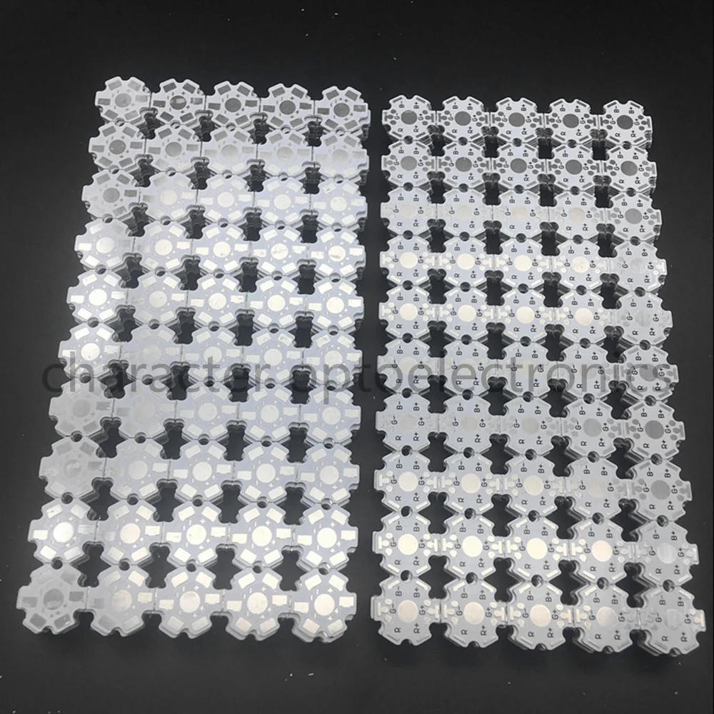 Description Picture 5 of item50pcs 1000PCS /lot LED PCB heat sink 20mm LED aluminium base plate high power LED beads radiator Use for 1/3/5W lamp LED chip