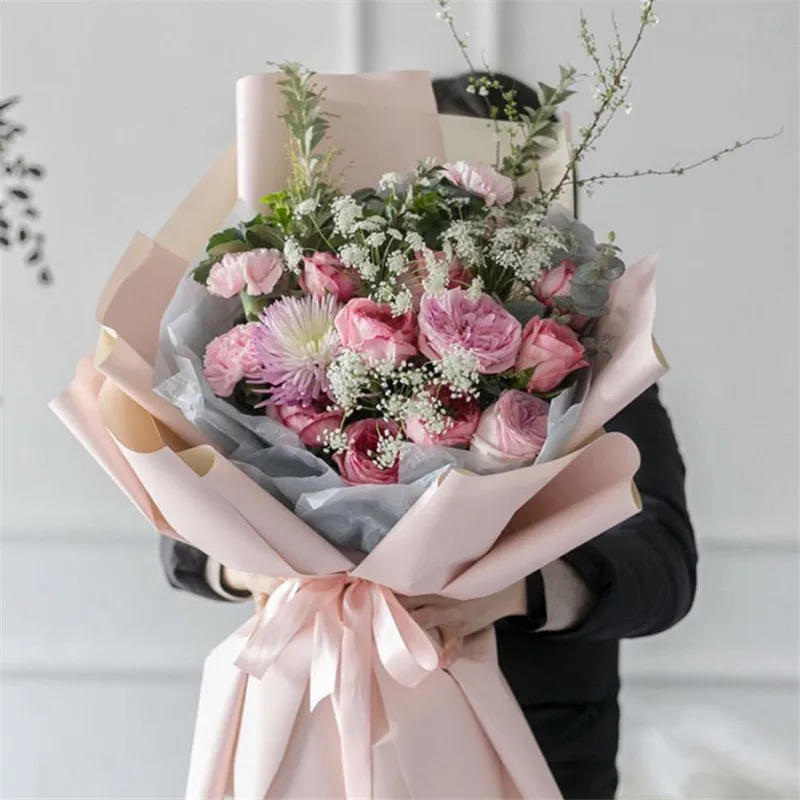Description Picture 3 of item10 Pieces 50*66 Cm Tissue Paper DIY Handmade Craft Paper Flowers Gift Packing Wedding Festive Party Home Decoration Supplies