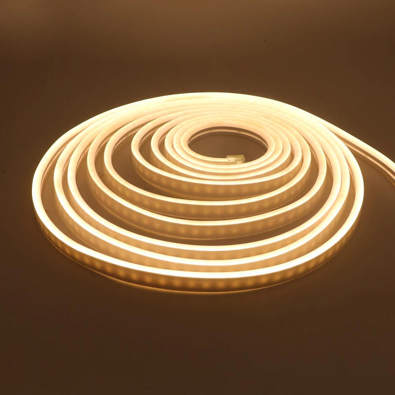 Description Picture 6 of itemDC 12V 24V Neon LED Strip SMD 2835 120LEDs/m Flexible Neon Light Strip Silicone Tube Waterproof LED Tape White Pink Yellow Green