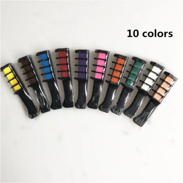 Convenient Multicolor Comb With Cover Hair Dyeing Role Play Suit Party Play Salon Cool Hair Dyeing Set