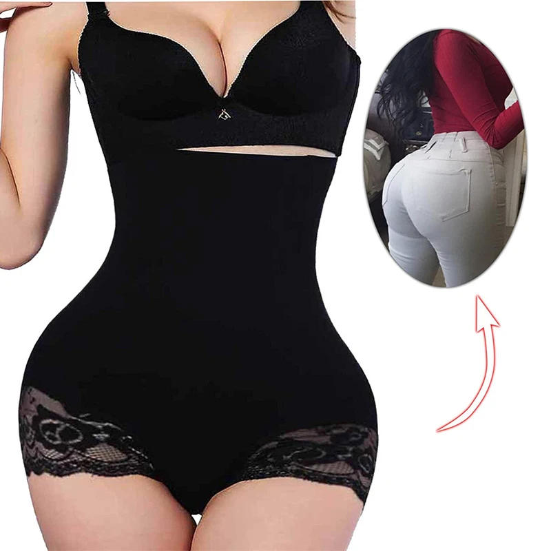 Description Picture 3 of item2Pcs/1Pcs Women High Waist Control Panties Levanta Pompis Body Shaperwear Tummy Slimming Panties Ass Lifting Up Panty