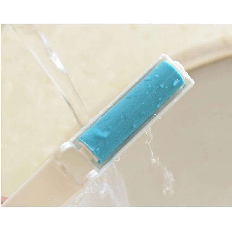 Description Picture 5 of itemSticky Portable Clothes Lint Roller with Cover Washable Dust Roller for Wool Sheets Clothes Fluff  Pet Hair Cleaning Tools Home