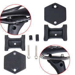 ELITAONE Bicycle Seat Post Parts carbon Fiber Base  Cover  Screw