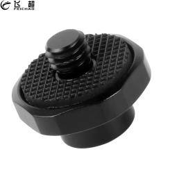 Camera Accessories 3/8" Female to 3/8 1/4" Male Hot Shoe Screw Thread Metal Hex Screws Adapter for DSLR Tripod Flash Light Mount
