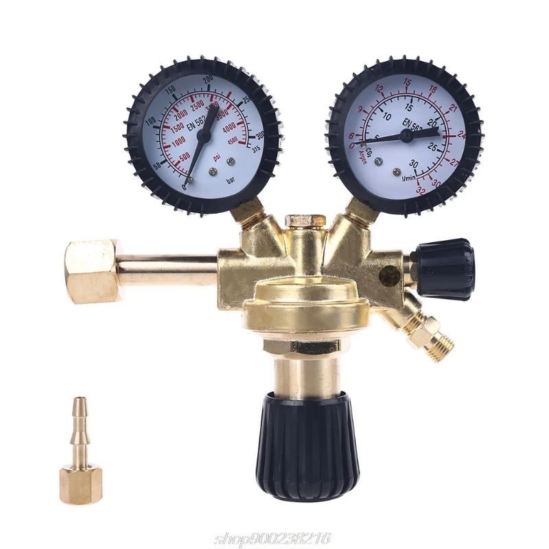Description Picture 2 of itemNitrogen Regulator with 0-4500 PSI Delivery Pressure Equipment Brass Inlet Outlet Connection Gauges Pressure M05 21 Dropship