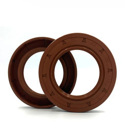 2PCS ID 35 MM 35X47X7 Oil Seal Skeleton Brown Fluoro FKM Fluorine Rubber Hydrauli Spring U Lip TC Ring
