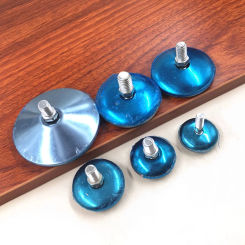 10PCS Non-Slip Adjustable Feet Furniture Chairs Sofas Table Base M6 M8 M10 Screw In Threaded Foot Levelling Feet Base