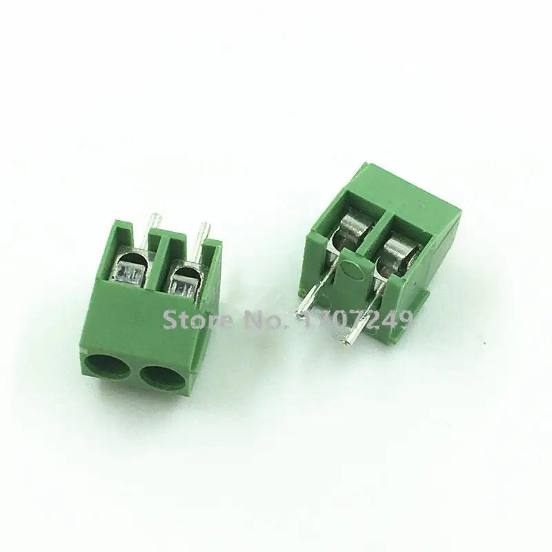 Description Picture 3 of item100Pcs KF350-3.5mm 2P/3P/4P/5/6Pins KF350-2P-3P-4P-5P-6P KF350 2-6Pin 3.5mm Straight Pin PCB Screw Terminal Block Connector ROHS