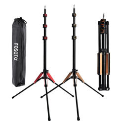 Fosoto FT-195 Led Light Tripod Stand with 1/4 Screw carry Bag For Photo Studio Photographic Lighting Flash Umbrellas Reflector