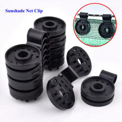 1~100pcs Sun Shading Net Clip Home Fence Installation Hook Greenhouse Film Sunshade Net Clamp Outdoor Tent Hang Expand DIY Tongs