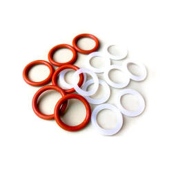 Red/White Silicon Rubber O-Ring CS 3mm OD 300-400mm O-Rings Sealing Gasket Oil Resistant Acid & Alkali Resistant