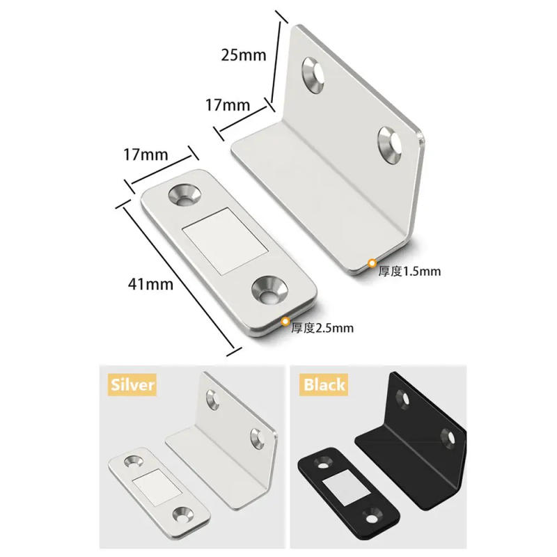 Description Picture 3 of itemWardrobe Closures Cupboard Latch Door Closer Door Stopper Cabinet Catches Strong Magnetic