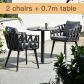0.7m table set a