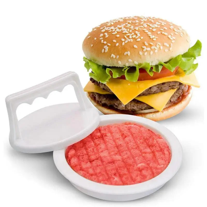 Description Picture 5 of itemMeat Maker Mold Round Shape Hamburger Press Burger Beef Grill Press Mould Manual Meat Grinder Making Machine Kitchen Tool