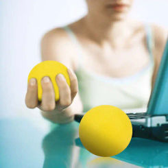 Silicone Massage Therapy Grip Ball Hand Exercise Balls for Hand Finger Strength Exercise Stress Relief