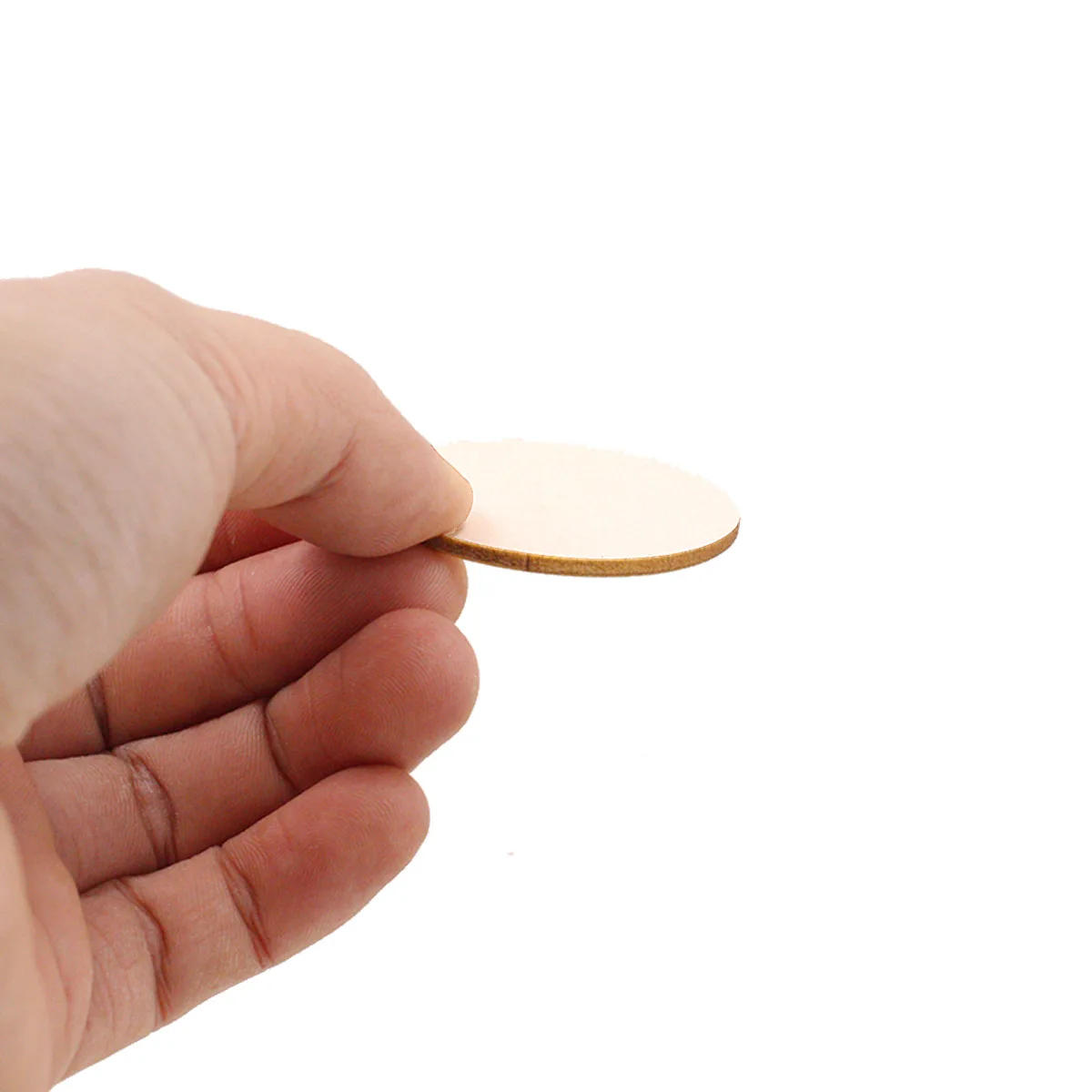 Description Picture 5 of item10pcs 50mm Wood Rounds Circles for Crafts Unfinished Blanks Wooden Rounds Slice Wooden Cutouts for DIY Crafts Christmas