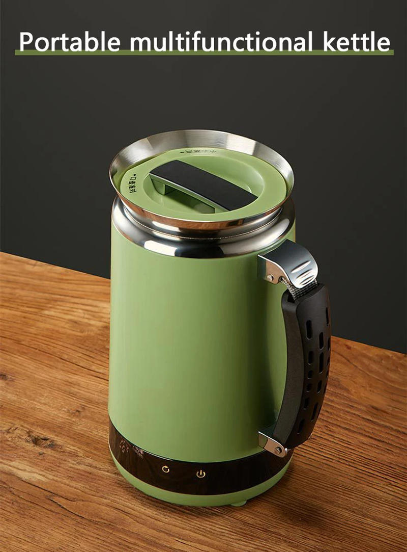 Description Picture 2 of itemDMWD Household Electric Kettle 0.5L Health Pot Portable Stewing Soup Cup Tea Maker Boiling Pot Water Boiler 304 Stainless Steel