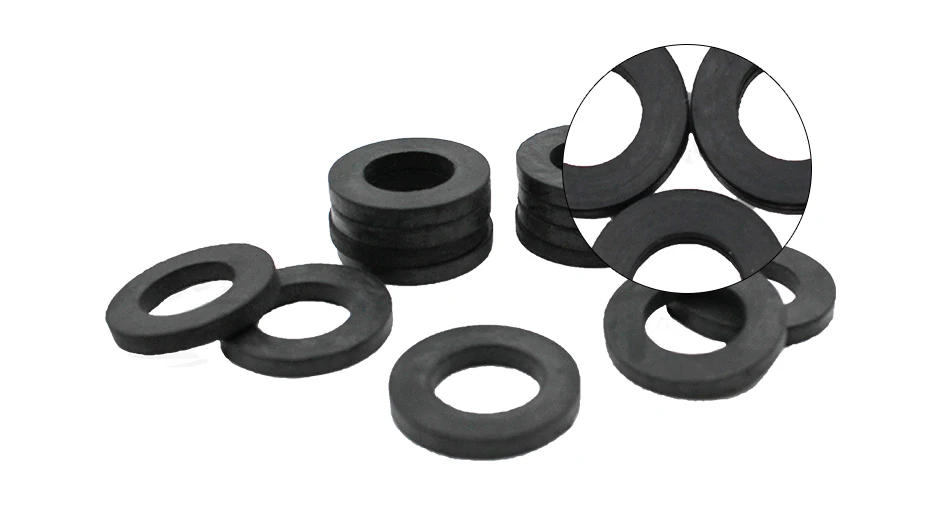 Description Picture 4 of item20PCS 1/2" 3/4" 1" Silicone Rubber Flat Gasket Seal Kit For Kitchen Plumbing Faucet NBR Rubber Seal Repair Set