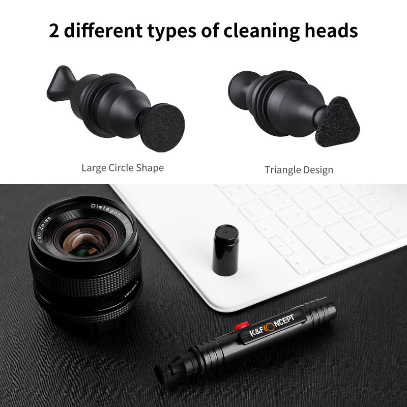 Description Picture 5 of itemK&F Concept Lens Cleaning Pen with Retractable Soft Brush for DSLR Cameras and Sensitive Electronics Optics Cleaning Tool