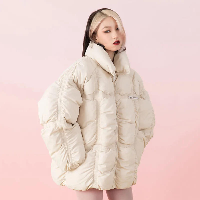 Description Picture 2 of itemHISTREX Bubble Thickren Mens Parkas Jackets Female Outwear Fashion High Quality For Male Menswear Coat  Parka Jacket Men 0NMR0#