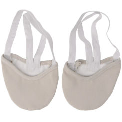 F2TC Half Faux Leather Sole Ballet Pointe Dance Shoes Rhythmic Gymnastics Slippers