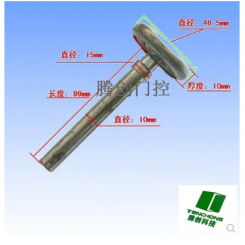 5pcs Wholesale & Retail Garage doors parts garage door iron rollers wheels pulleys nylon pulley wheels garage door accessories