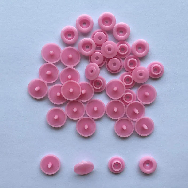 Description Picture 5 of itemNew 10 Sets T5 12mm Round Plastic Snap Buttons For Children Clothes DIY Sewing Accessories Press Button Baby Clothing Accessory