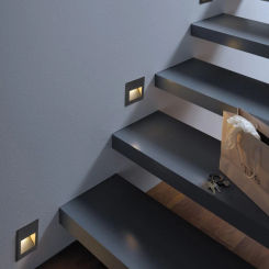 IP65 Waterproof Wall Light Underground Led Step Stair Lights Outdoor Footlight Recessed Corner wall Lamp exterior garden light