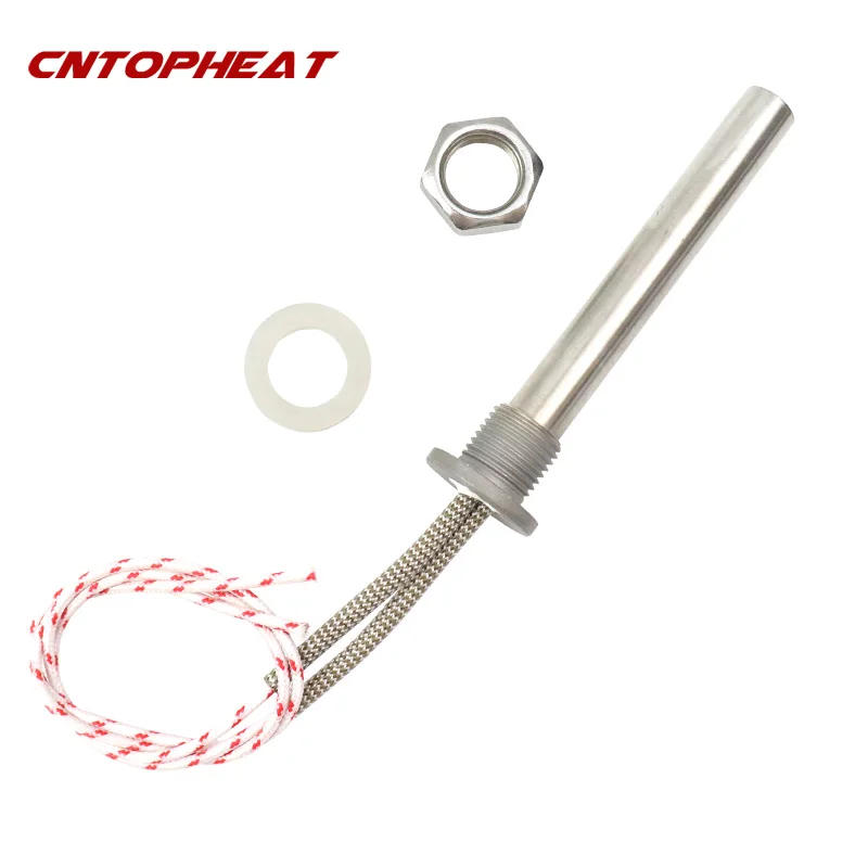 Description Picture 2 of item10pcs 24v 400w DC Cartridge Heater 12mmx280m Electric Heating Element Rod Stainless Steel Immersion Water Heater